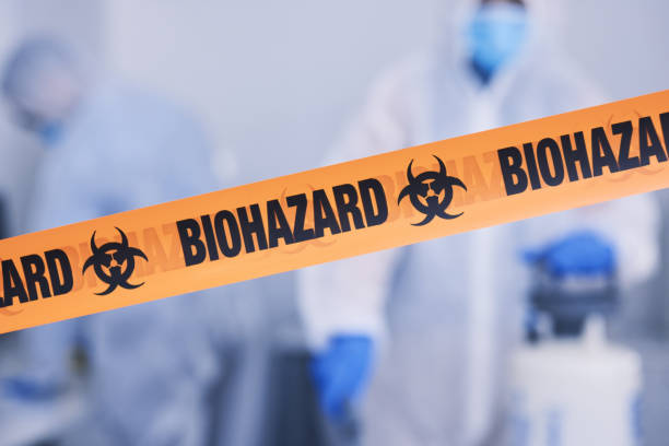 Professional Unattended Death Cleanup technician working in Sand Lake, MI